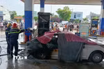 Hiện trường vụ cháy. (Ảnh: TTXVN phát)