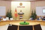Thủ tướng Phạm Minh Chính chủ trì Phiên họp Chính phủ chuyên đề về xây dựng pháp luật tháng 2 năm 2026. (Ảnh: Dương Giang/TTXVN)