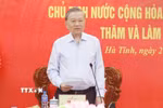 Tổng Bí thư, Chủ tịch nước Tô Lâm phát biểu. (Ảnh: Thống Nhất/TTXVN)