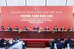 Tổng Bí thư Tô Lâm chủ trì buổi họp báo. (Ảnh: TTXVN)