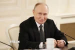 Tổng thống Nga Vladimir Putin. (Ảnh: Quang Vinh/TTXVN)
