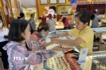 Giao dịch vàng. (Ảnh: Hứa Chung/TTXVN)