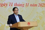 Thủ tướng Phạm Minh Chính chủ trì phiên họp. (Ảnh: Dương Giang/TTXVN)