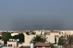 Khói bốc lên sau cuộc không kích của Israel tại Doha, Qatar ngày 9/9/2025. (Ảnh: AA/TTXVN)