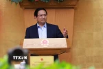 Thủ tướng Phạm Minh Chính chủ trì Phiên họp Chính phủ thường kỳ tháng 8 năm 2025. (Ảnh: Dương Giang/TTXVN)