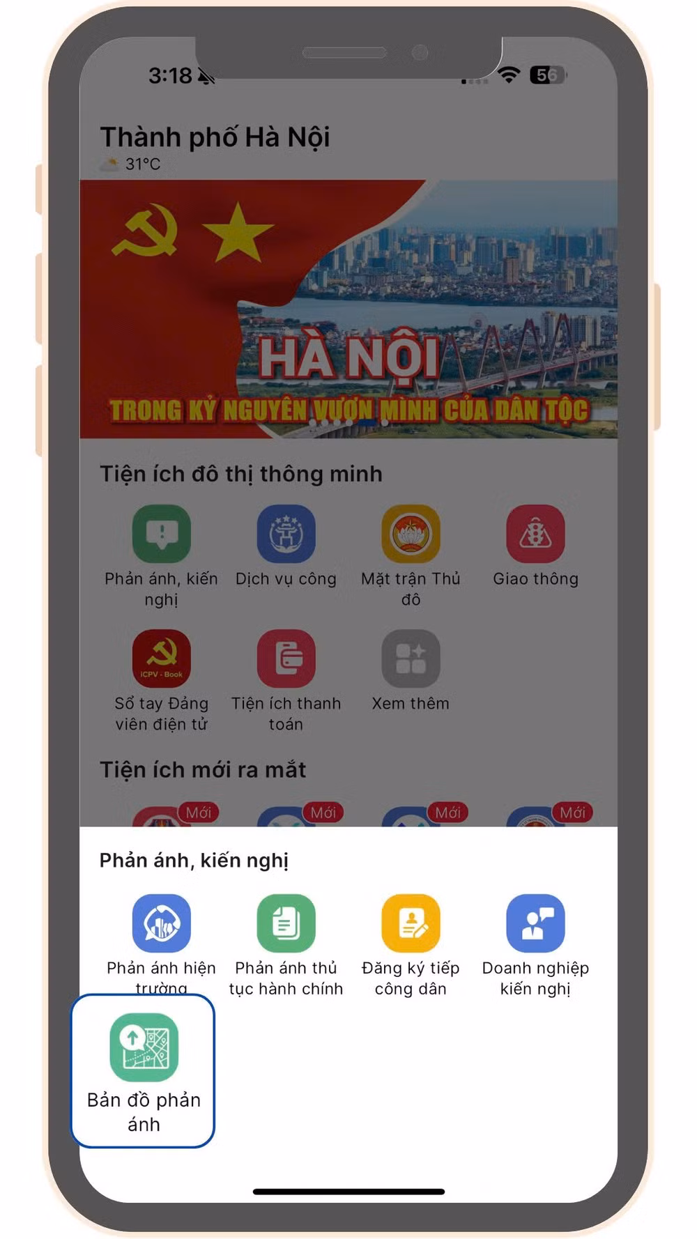iHanoi bổ sung tính năng bản đồ số tiếp nhận phản ánh kiến nghị của người dân Thủ đô- Ảnh 2.