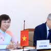 Tổng Giám đốc TTXVN Vũ Việt Trang phát biểu. (Ảnh: Tuấn Anh/TTXVN)