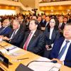 Chủ tịch Quốc hội Trần Thanh Mẫn dự Lễ khai mạc Hội nghị các Chủ tịch Quốc hội Thế giới lần thứ 6. (Ảnh: Doãn Tấn/TTXVN)