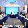 Quang cảnh tọa đàm. (Ảnh: Hữu Duyên/TTXVN)