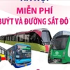 Hà Nội miễn phí xe buýt và đường sắt đô thị trong 4 ngày nghỉ lễ Quốc khánh