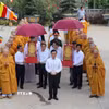 Nghi thức Lễ tưởng niệm Anh hùng liệt sỹ đã hy sinh vì độc lập, tự do của Tổ quốc, vì hạnh phúc của nhân dân nhân kỷ niệm 79 năm Ngày Thương binh-Liệt sỹ (27/7/1947-27/7/2026). (Ảnh: Thanh Vũ/TTXVN)