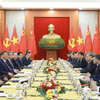 Tổng Bí thư Tô Lâm hội đàm với Tổng Bí thư, Chủ tịch nước Trung Quốc Tập Cận Bình. (Ảnh: Thống Nhất/TTXVN)