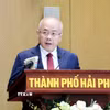 Ông Đỗ Thành Trung, Phó Bí thư Thành ủy, Chủ tịch UBND thành phố Hải Phòng nhiệm kỳ 2026-2031. (Ảnh: Mạnh Tú/TTXVN)