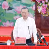 Tổng Bí thư Tô Lâm phát biểu. (Ảnh: Thống Nhất/TTXVN)