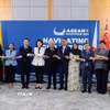 Thứ trưởng Bộ Ngoại giao Đặng Hoàng Giang (thứ 5 từ trái sang), Trưởng SOM ASEAN-Việt Nam với trưởng đoàn các nước tham dự Hội nghị. (Ảnh: Việt Dũng/TTXVN)