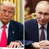 Tổng thống Mỹ Donald Trump và Tổng thống Nga Vladimir Putin. (Nguồn: New York Times)