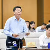 Bộ trưởng Bộ Xây dựng Trần Hồng Minh phát biểu. (Ảnh: Doãn Tấn/TTXVN)