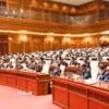 Các đại biểu tham dự Kỳ họp thứ nhất Quốc hội khóa X của Lào. (Ảnh: Xuân Tú/TTXVN)