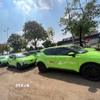 Xe taxi sử dụng điện. (Nguồn: TTXVN)