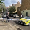 Cảnh sát phong tỏa khu vực quanh nhà riêng của Thủ tướng Anh Keir Starmer ở phía Bắc London, ngày 12/5/2025. (Nguồn: Reuters/TTXVN)