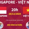 Bán kết lượt đi ASEAN Cup 2024: Việt Nam đối đầu Singapore.