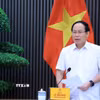 Phó Thủ tướng Lê Tiến Châu phát biểu. (Ảnh: Tuấn Anh/TTXVN)