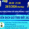 Chiến dịch Giờ Trái Đất 2026: Sáng tạo xanh-Tương lai xanh