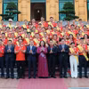 Phó Chủ tịch nước Võ Thị Ánh Xuân với các đại biểu. (Ảnh: An Đăng/TTXVN)
