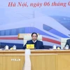 Thủ tướng Phạm Minh Chính chủ trì phiên họp. (Ảnh: Dương Giang/TTXVN)