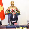 Chủ tịch Quốc hội Trần Thanh Mẫn phát biểu. (Ảnh: Doãn Tấn/TTXVN)