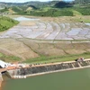 Công trình hồ thủy lợi Cay An. (Nguồn: TTXVN)
