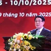 Chủ tịch nước Lương Cường phát biểu chỉ đạo. (Ảnh: Lâm Khánh/TTXVN)