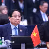 Thủ tướng Phạm Minh Chính tham dự Hội nghị Cấp cao các nước tham gia Hiệp định RCEP lần thứ 5. (Ảnh: Dương Giang/TTXVN)