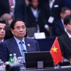 Thủ tướng Phạm Minh Chính tham dự Hội nghị Cấp cao Đông Á (EAS) lần thứ 20. (Ảnh: Dương Giang/TTXVN)