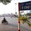 Ô Chợ Dừa (quận Đống Đa) - điểm giao cắt của 6 tuyến phố Xã Đàn, Khâm Thiên, Tôn Đức Thắng, Tây Sơn, Đê La Thành, Ô Chợ Dừa. (Ảnh: Minh Đức/TTXVN)