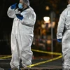 Cảnh sát Pháp điều tra tại hiện trường vụ tấn công. (Nguồn: AFP)