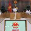 Phó Thủ tướng Lê Tiến Châu, Phó Trưởng Ban Thường trực Ban Chỉ đạo tổng rà soát hệ thống Văn bản quy phạm pháp luật chủ trì cuộc họp. (Ảnh: Lâm Khánh/TTXVN)