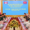 Đối thoại chính sách quốc phòng Việt Nam-Canada lần thứ 3. (Ảnh: Trọng Đức/TTXVN)
