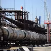 Hệ thống đường ống dẫn khí đốt của Tập đoàn dầu khí Gazprom thuộc Nga. (Ảnh: ITAR-TASS/TTXVN)