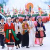Các đại biểu đến dự Đại hội Thi đua yêu nước lần thứ XI. (Ảnh: Dương Giang/TTXVN)