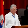 Chủ tịch Cuba Miguel Diaz‑Canel. (Ảnh: THX/TTXVN)