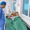 Bệnh nhân đã ổn định sức khỏe. (Ảnh: Nguyễn Oanh/TTXVN)
