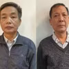 Bị can Đặng Ngọc Cầm (bên trái); Bị can Nguyễn Quốc Khánh (bên phải). (Nguồn: Bộ Công an)