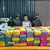 Lực lượng Bộ đội Biên phòng Quảng Trị đấu tranh thành công chuyên án "khủng" về ma túy, thu giữ 500kg ma túy các loại. (Ảnh: TTXVN phát)