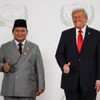 Tổng thống Indonesia Prabowo Subianto (trái) và Tổng thống Mỹ Donald Trump. (Nguồn: Politico)