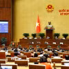 Quốc hội biểu quyết thông qua Nghị quyết về dự toán ngân sách nhà nước năm 2026. (Ảnh: Doãn Tấn/TTXVN)