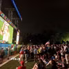 Không khí khu Fan Zone tại Washington. (Ảnh: Ngọc Quang/TTXVN)