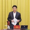 Chủ tịch nước Lương Cường phát biểu chỉ đạo. (Ảnh: Lâm Khánh/TTXVN)