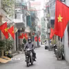 Một tổ dân phố ở phường Phủ Lý (Ninh Bình). (Ảnh: Nguyễn Chinh/TTXVN)
