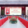 Quang cảnh buổi gặp mặt. (Ảnh: Phương Hoa/TTXVN)